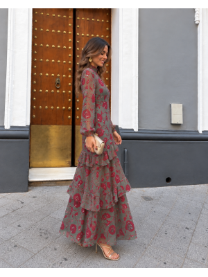 Vestido Arboleda Verde