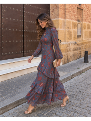 Vestido Blue Grove