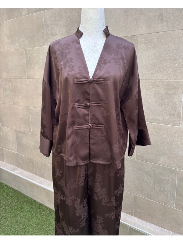 Ensemble Mulan marron