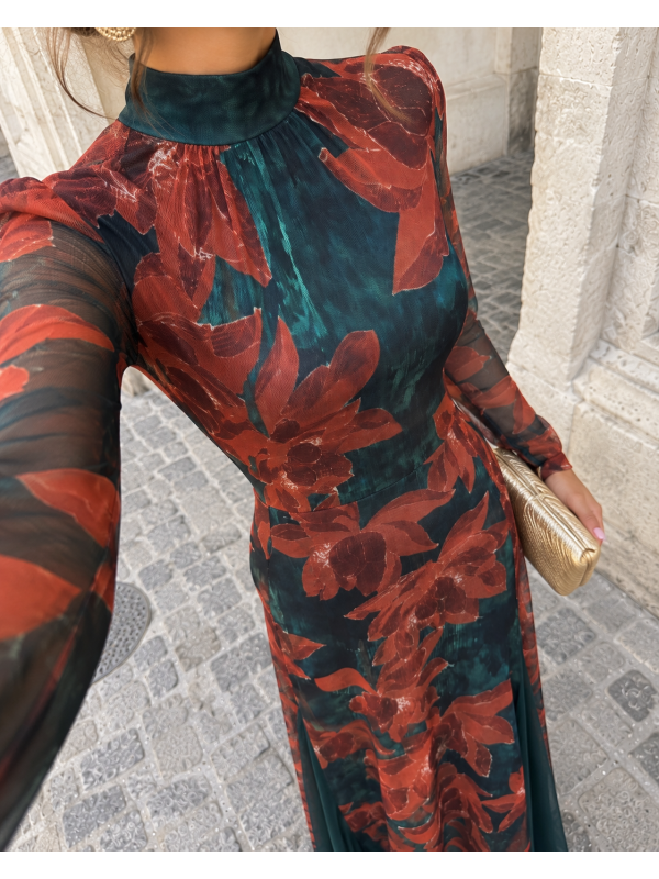 Robe verte Tabatha