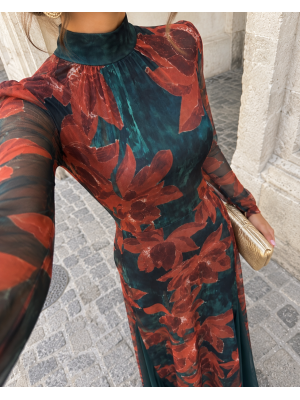 Robe verte Tabatha