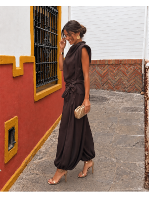 Conjunto Calíope Marrón