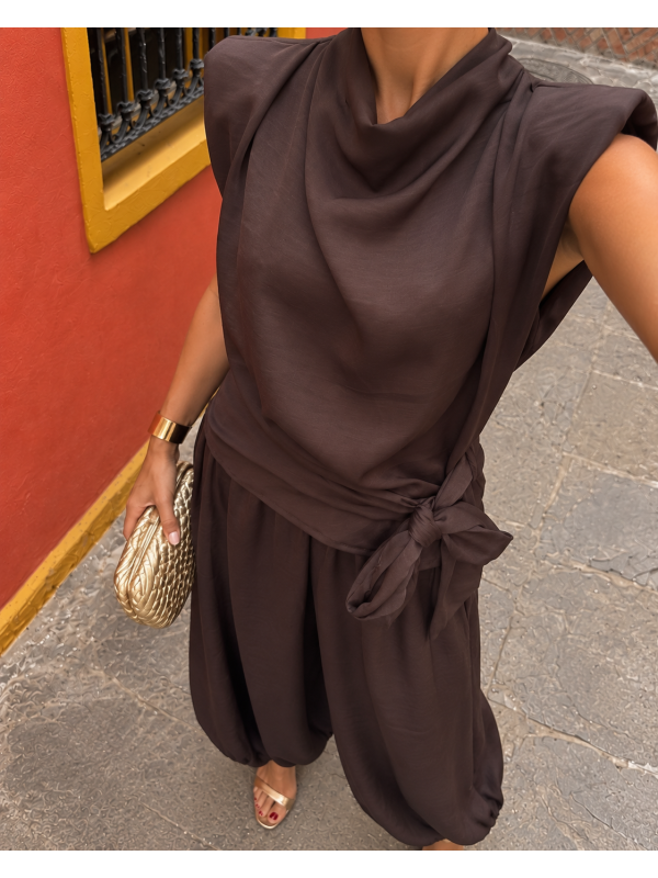 Set di calliope marrone
