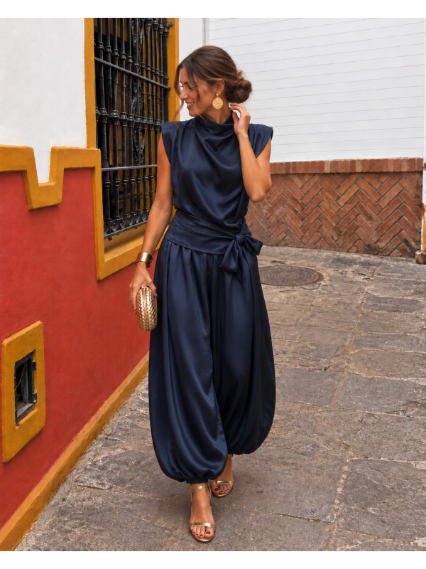 Set Calliope blu navy