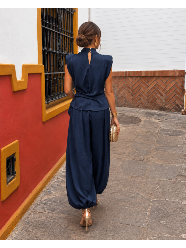 Set Calliope blu navy