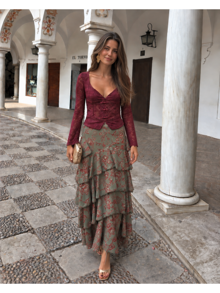 Falda Verenice Verde