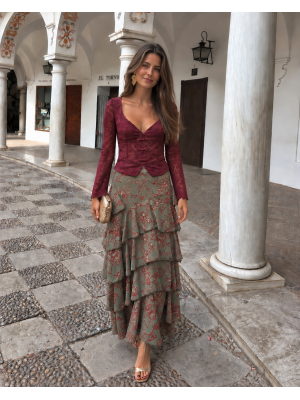 Falda Verenice Verde