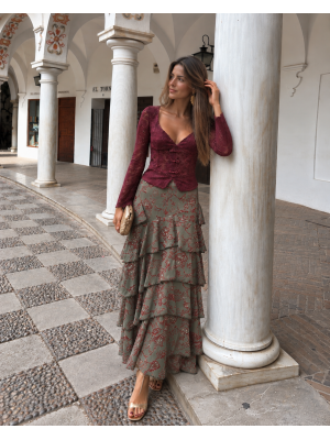 Falda Verenice Verde