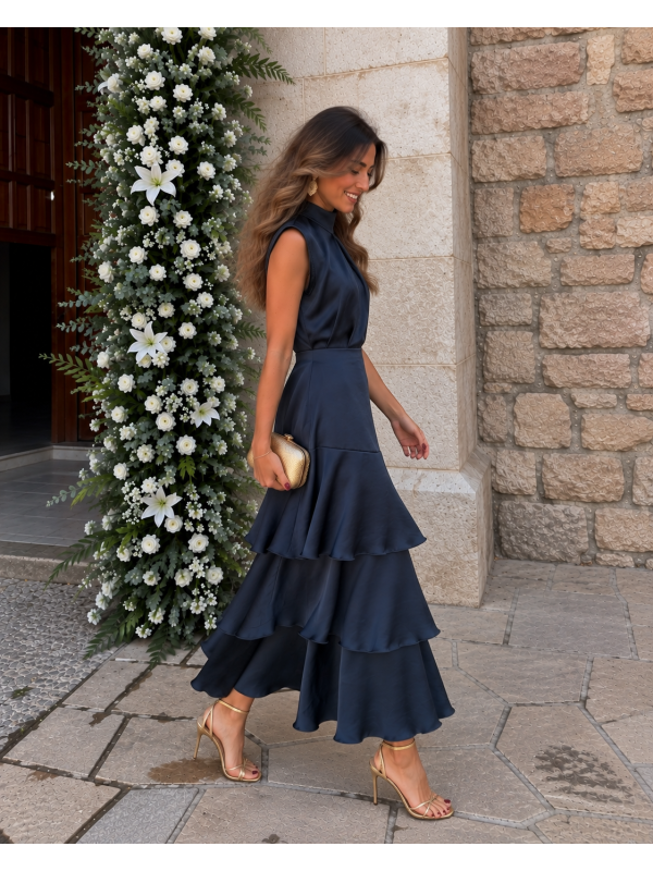 Conjunto Idris Azul Marino