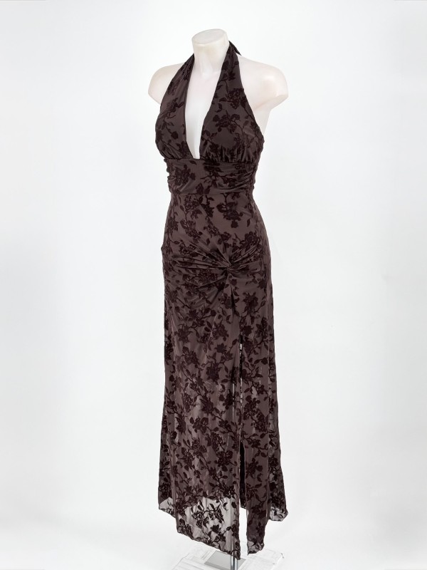 Robe Calafate marron