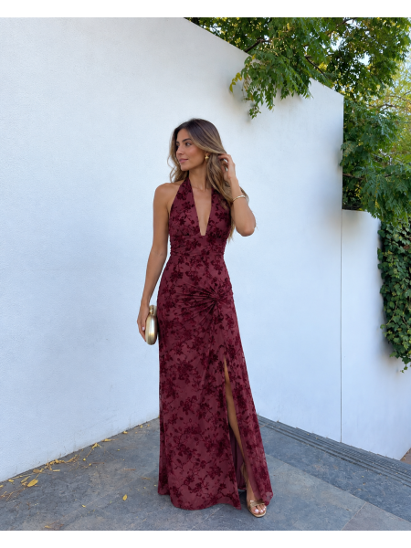 Vestido Calafate Vino