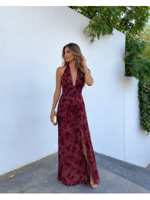 Vestido Calafate Vino
