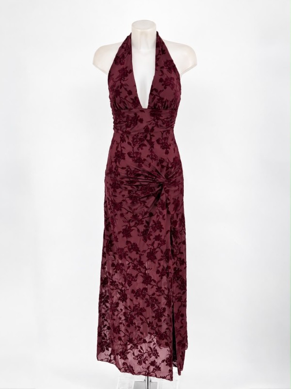 Vestido Calafate Vino