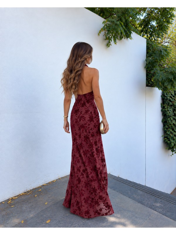 Vestido Calafate Vino