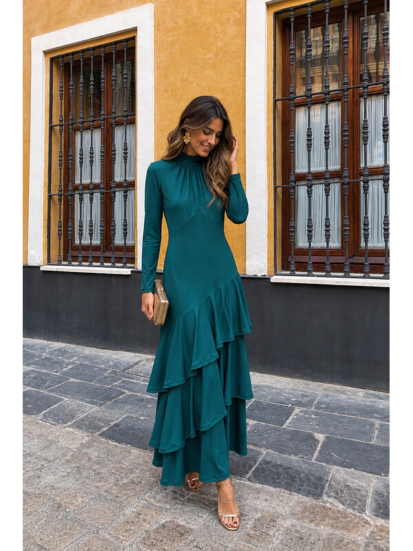 Vestido Olarieta Petróleo