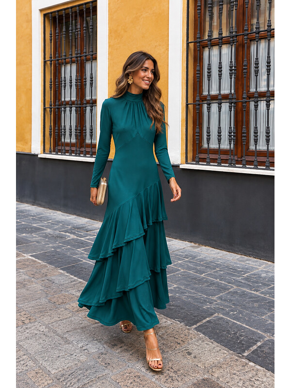 Vestido Olarieta Petróleo