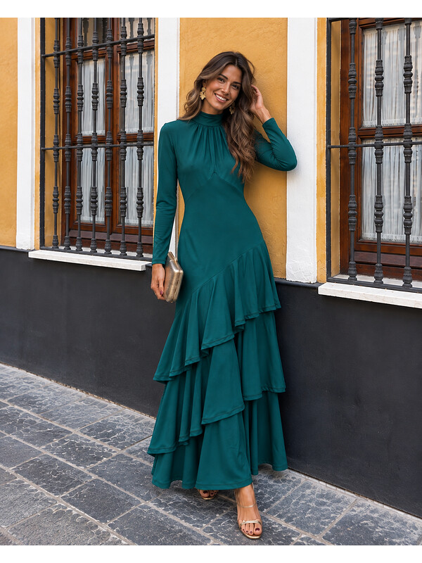 Vestido Olarieta Petróleo