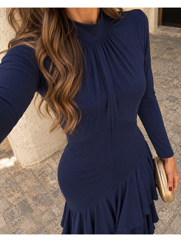 Vestido Olarieta Azul Marino