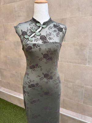 Vestido Asakusa Verde