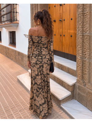 Vestido Alelíes Verde