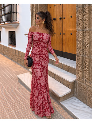 Reddish Wallflower Dress