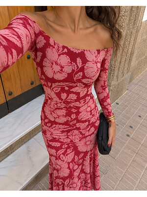 Reddish Wallflower Dress