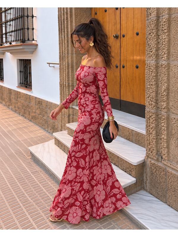 Reddish Wallflower Dress