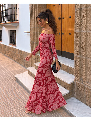Reddish Wallflower Dress