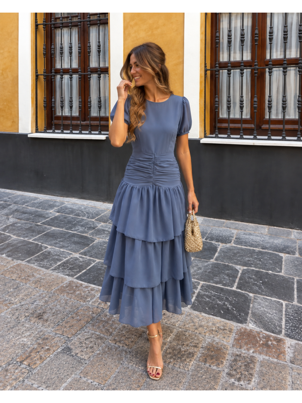 Vestido Nautilus Azulina