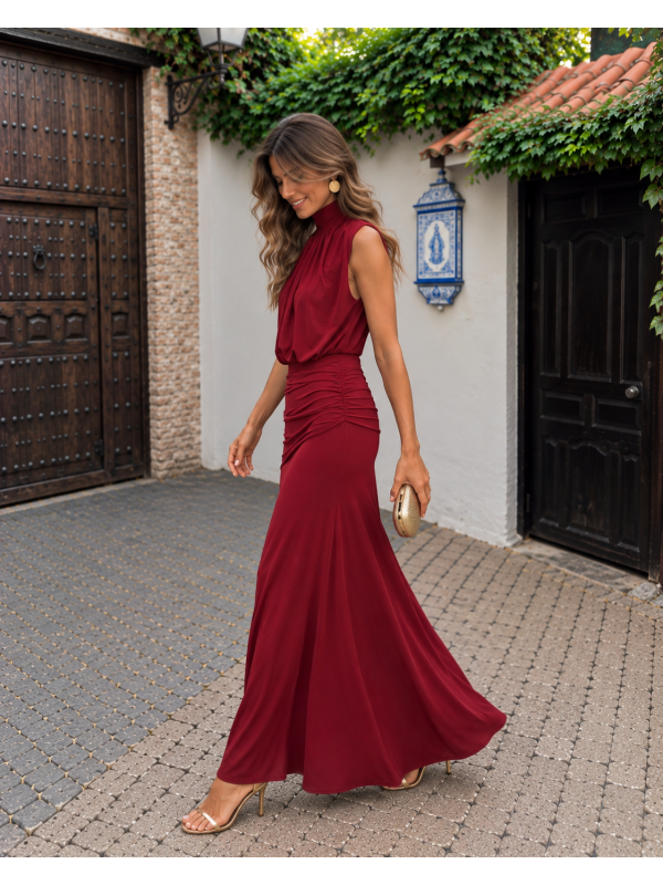 Vestido Anaisha Vino