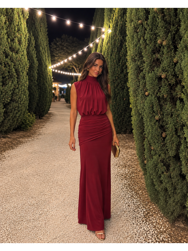 Vestido Anaisha Vino