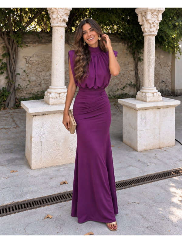 Vestido Anaisha Morado