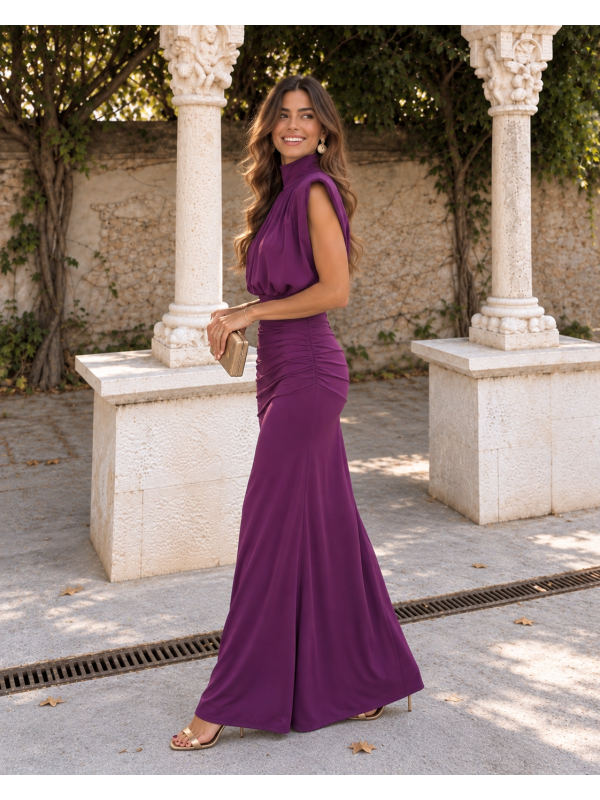 Vestido Anaisha Morado