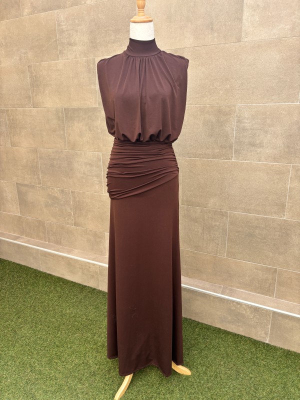 Vestido Anaisha Marrón