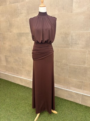 Vestido Anaisha Marrón