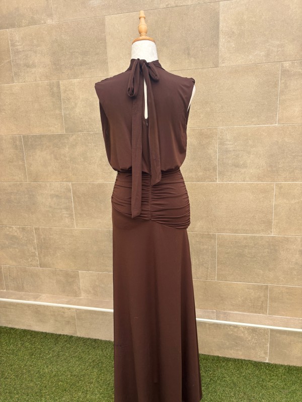 Vestido Anaisha Marrón