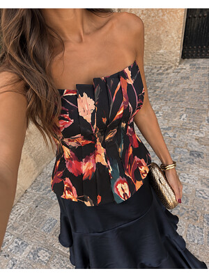 Conjunto Zandrima Azul/Negro