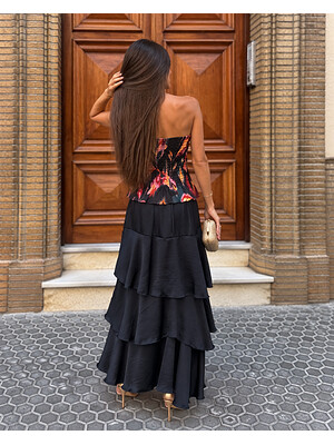 Conjunto Zandrima Azul/Negro