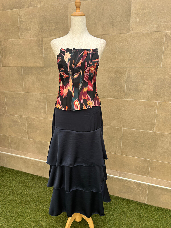 Conjunto Zandrima Azul/Negro