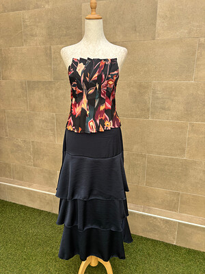 Conjunto Zandrima Azul/Negro