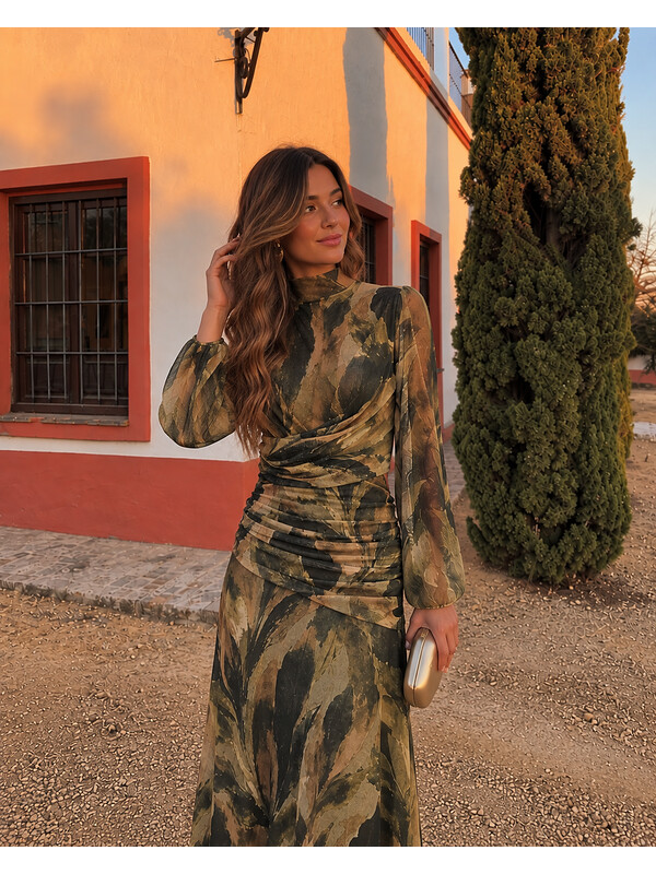 Abito verde Nitara