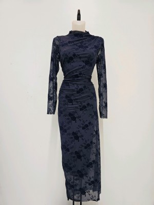 Vestido Cafarnaúm Azul Marino
