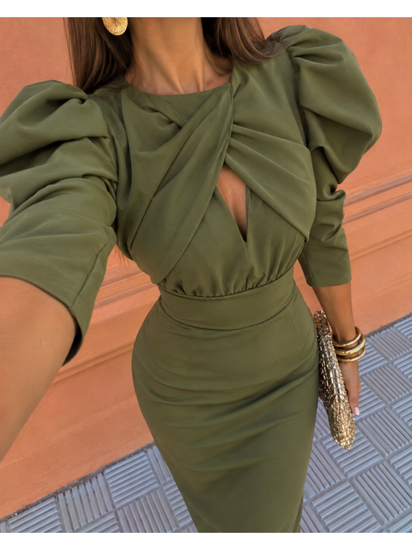 Vestido Sabariego Oliva