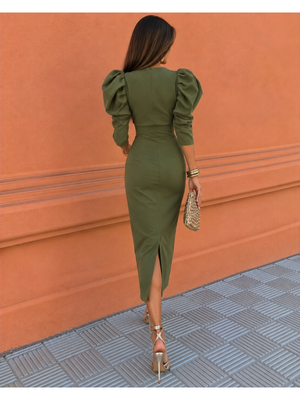 Vestido Sabariego Oliva