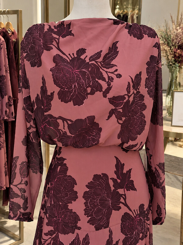 Missori Dress Pink/Aubergine