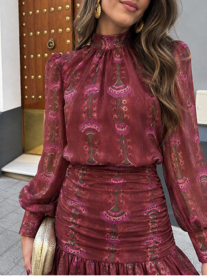 Ensemble Donatella Coral Intense