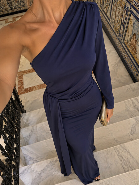 Vestido Cannaregio Azul Marino 2