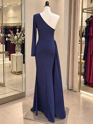 Vestido Cannaregio Azul Marino