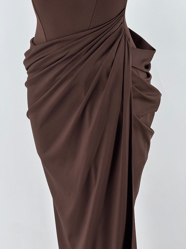 Vestido Primor Marrón