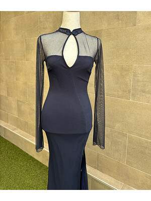 Vestido Padano Azul Marino